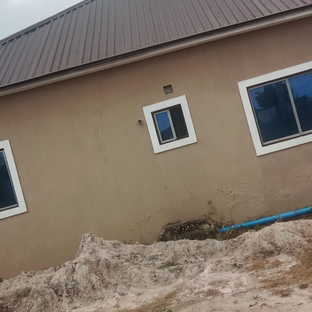 Newly built 4bedroom with 3 unit self contain BQ