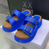 Double Lace Half Sandal for sale at ikorodu