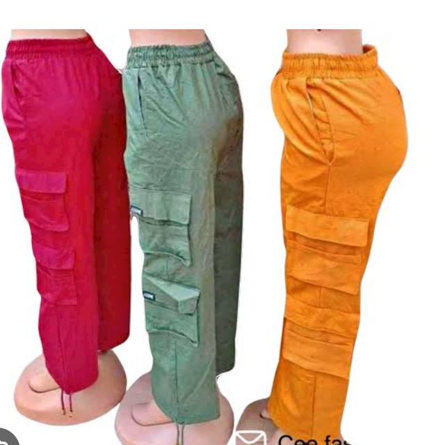 Quality Cargo pants for ladies for sale at Ikorodu