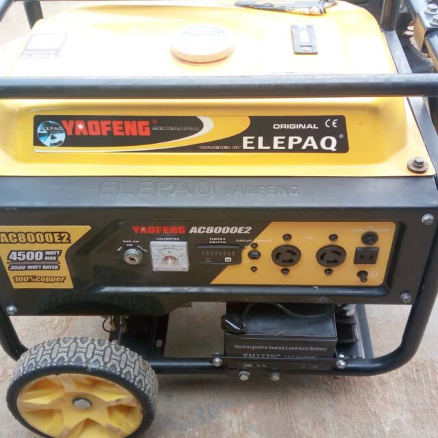 YADFENG ELEPAQ Generator for sale at ikorodu