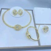 Original Gold whole set jewelry for sale at Oshodi market