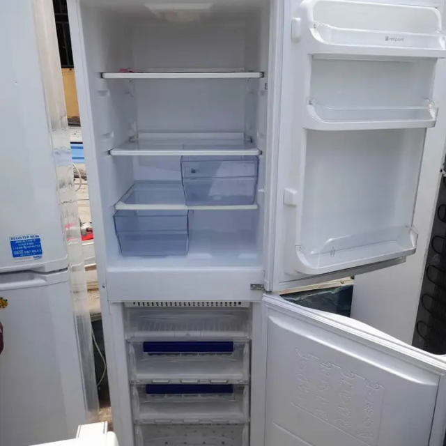 Hotpoint Double Fridge and Freezer for sale at lawanson