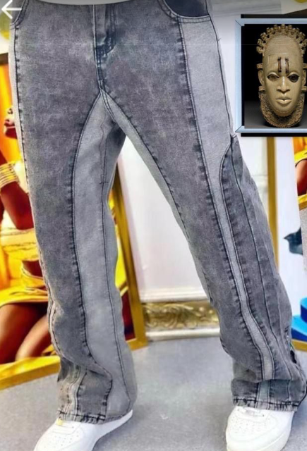 Quality luxury Baggy jeans for Men for sale at mushin