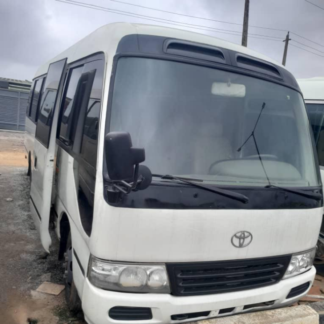 Fearly used Toyota Coaster for sale at Mushin