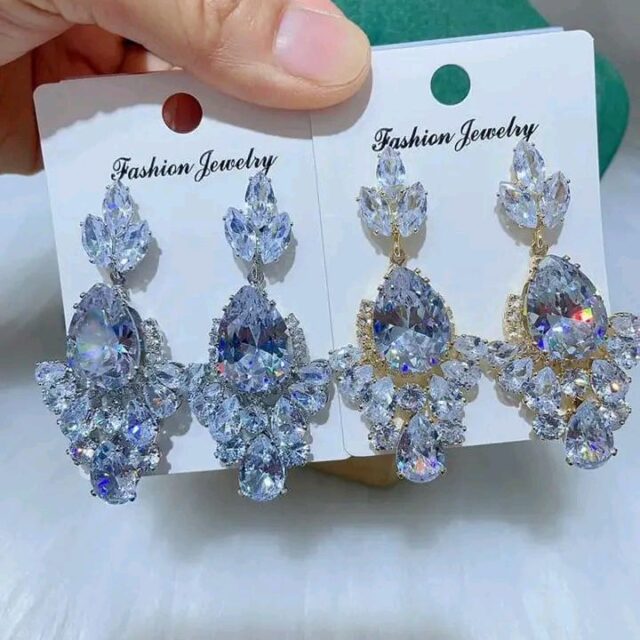 Wholesale earrings for women for sale at Oshodi market