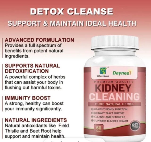 Kidney Detox Cleanser Suppliment