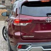 Toyota Highlander Hybrid Burgundy for sale at Mushin