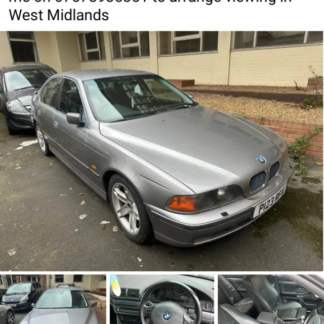 BMW CLASSIC E 535 for sale at Mushin