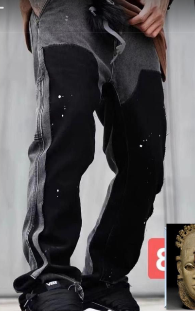 Different designs of Baggy jeans for Men for sale at mushin Lagos