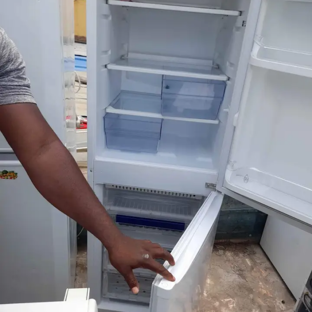 Hotpoint Double Fridge and Freezer for sale at lawanson