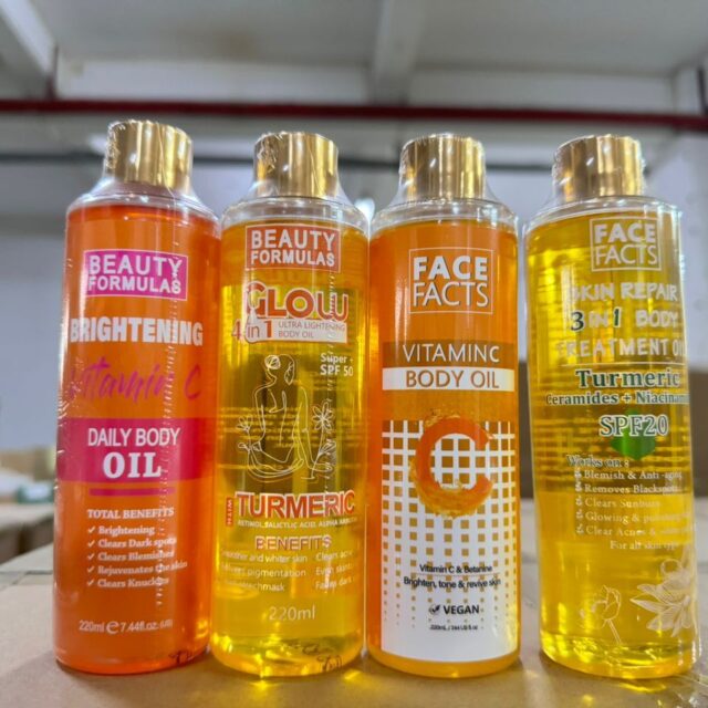 Face fart body oil